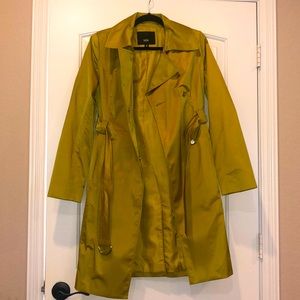 Mossimo Gold Trench Coat- Medium